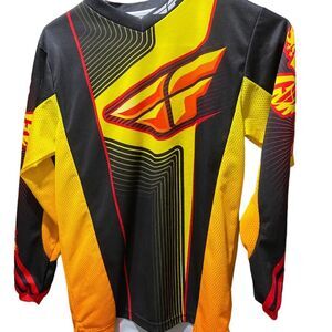 FLY Racing F-16 Youth Motocross Jersey Long Sleeve Multicolor Youth Large